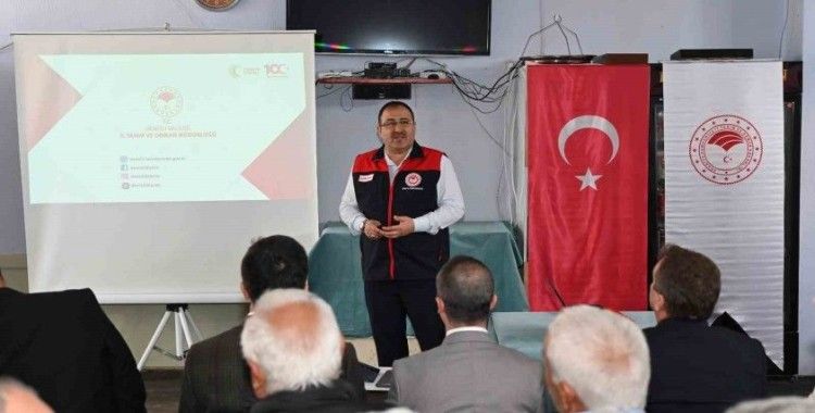 Denizli’de 19 ilçede eş zamanlı çiftçi bilgilendirme toplantısı yapıldı
