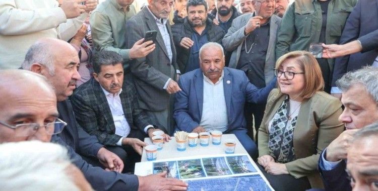 Hacıbaba Mahallesi’nde Fatma Şahin’e sevgi seli
