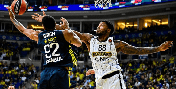 Fenerbahçe Beko, sahasında Sırbistan ekibi Partizan'ı mağlup etti