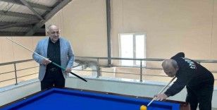 Gençlik ve Spor İl Müdürlüğü bünyesinde ilk kez bilardo eğitimleri başlatıldı
