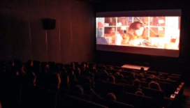 Çocuklar sinema ile keyifli bir gün geçirdi