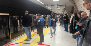 Üsküdar-Samandıra Metro Hattı'nda arıza nedeniyle yoğunluk yaşandı