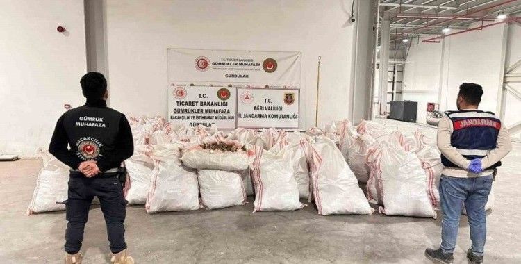 Ağrı’da 4 ton 503 kilogram metanfetamin ele geçirildi
