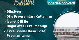 Büyükşehir KAYMEK’in yeni kurslarına kayıtlar başladı
