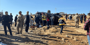 Mardin'de trafik kazasında 4 kişi hayatını kaybetti, 4 kişi yaralandı