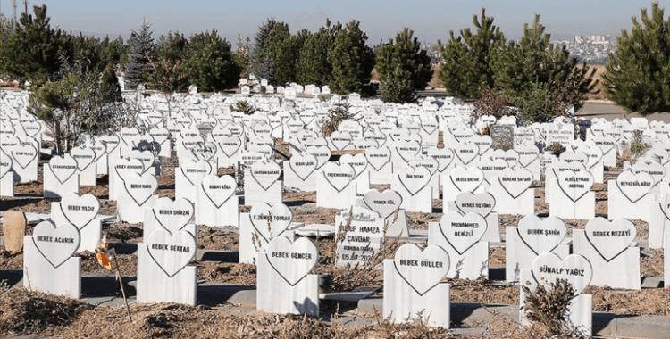 Sivas'ta arazide bulunan bebek cesedini mezarlıktan yabani hayvanlar çıkartmış