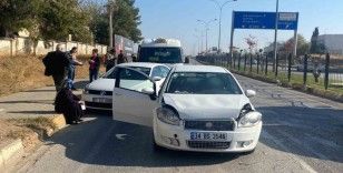 Adıyaman’da 4 araç bir birine girdi
