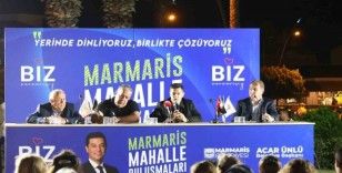 Marmaris’te mahalle buluşmaları İçmeler’de başladı
