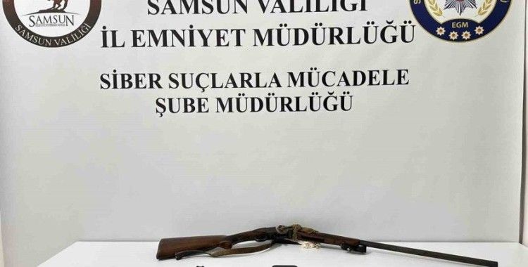 Samsun’da yasa dışı bahis reklamı yapan şahıs gözaltına alındı
