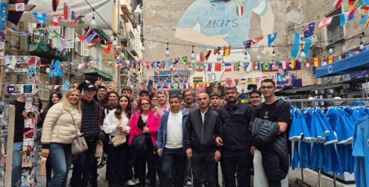 Vanlı öğrenciler Erasmus K210 projesi ile İtalya’da
