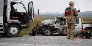 Erzurum’da jandarma bölgesinde bir ayda 35 trafik kazası
