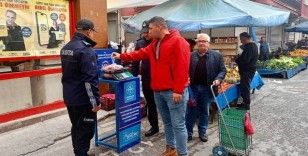 Germencik’te pazar yerlerinde tartı uygulaması başladı
