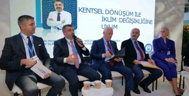 Başkan Yılmaz: "Kentsel dönüşüm projeleri iklim dostu bir gelecek için önemli"
