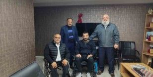 Elazığ’da engelli birey, akülü sandalyesine kavuştu
