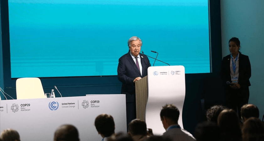 BM Genel Sekreteri Guterres, iklim hedefleri doğrultusunda bütün tarafları adım atmaya çağırdı