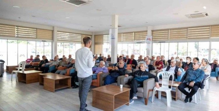 Mersin’de Emekli Evi üyeleri ’Alzheimer’ konusunda bilgilendirildi
