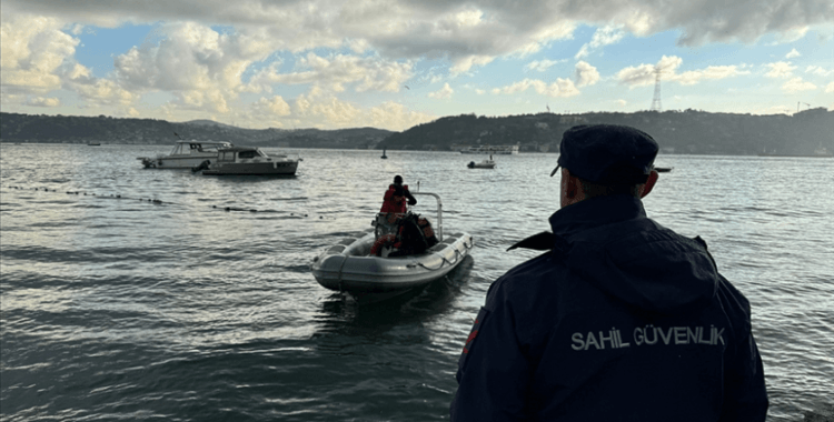 Sarıyer'de denizde kaybolan 2 kişiyi arama çalışmaları sürüyor