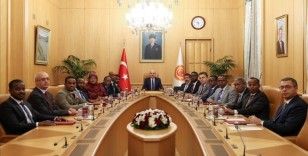 TBMM Başkanı Kurtulmuş, Ukrayna ve Somali'nin parlamentolar arası dostluk gruplarının üyelerini kabul etti