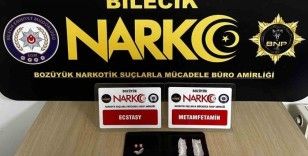 Bilecik’te şüpheli şahsın üzerinden uyuşturucu çıktı
