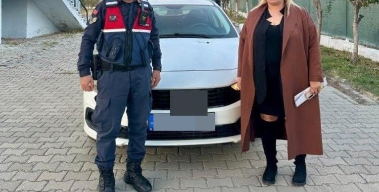 İzmir’de çalındı, Söke’de Jandarma buldu
