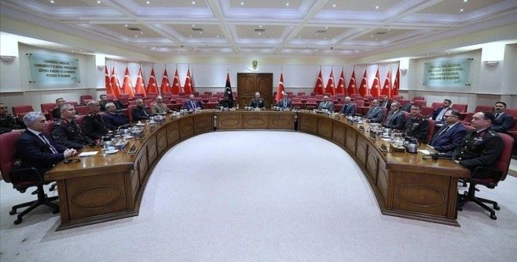 MSB, Türkiye'nin davetiyle Libya'dan gelen 5+5 Ortak Askeri Komisyonu ağırladı