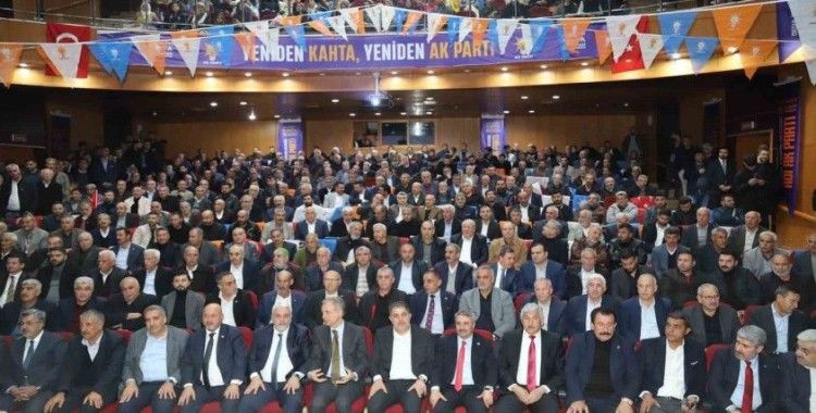 Adıyaman Kahta’ta AK Parti 8. Olağan İlçe Kongresi gerçekleştirildi
