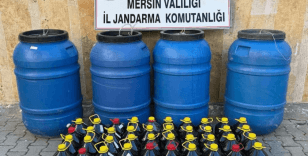 2 ton 115 litre içki ele geçirildi