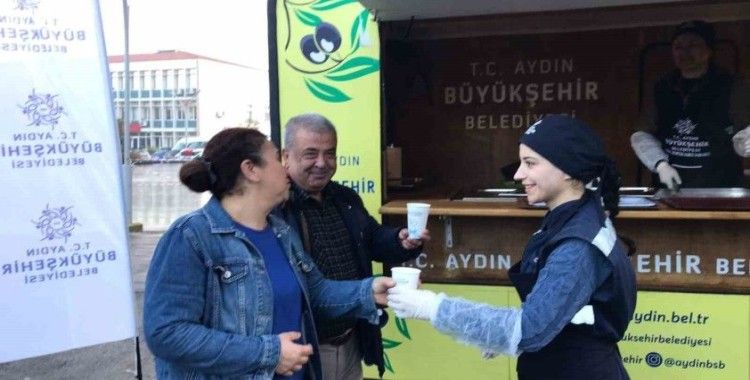 Başkan Çerçioğlu’nun iç ısıtan ikramı sürüyor
