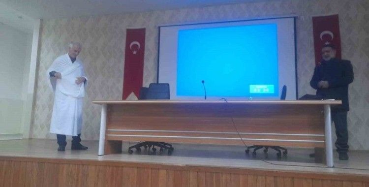 Elazığ’da umre semineri düzenlendi
