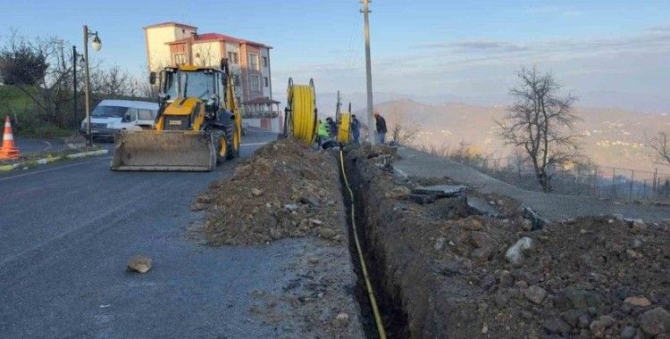 Ordu’nun ilçelerinde doğalgaz çalışmaları devam ediyor
