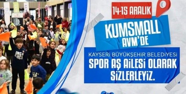 Spor A.Ş.’nin AVM Günleri KUMSmall AVM’de
