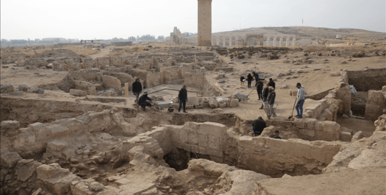 Harran'da 11. yüzyıla ait medresenin derslik bölümü gün yüzüne çıkarıldı