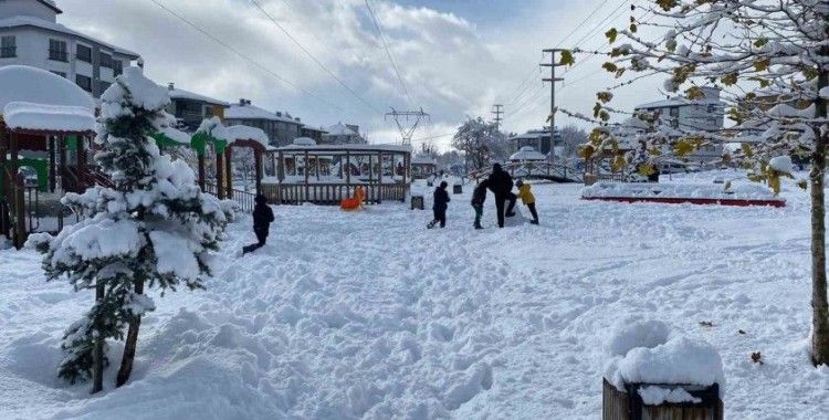 Bolu’da 4 ilçede kar tatili
