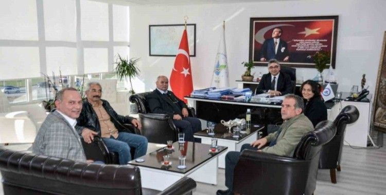 Milas ve Menteşe Muhtarlarından MUSKİ Genel Müdürü Şengül’e ziyaret
