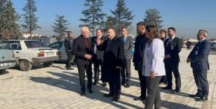 Vali Aksoy Yunus Emre Devlet Hastanesi’nin yeni otoparkını inceledi
