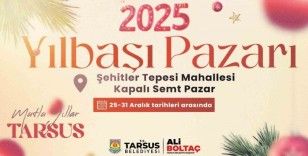 Tarsus’ta Yılbaşı Pazarı başlıyor
