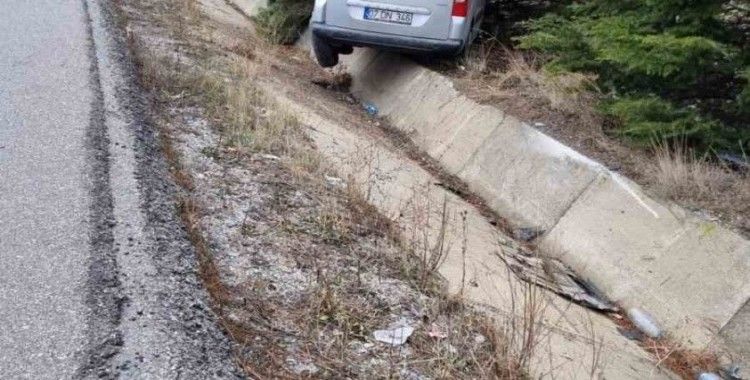 Afyonkarahisar’da trafik kazası, 2 yaralı
