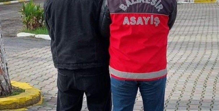 Balıkesir’de 41 yıl hapis cezalı firari yakalandı
