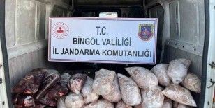 Bingöl’de gıda ve hijyen kurallarına aykırı şekilde taşınan 200 kilo sakatat ele geçirildi
