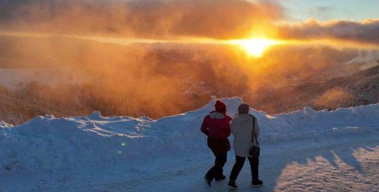 Erzincan’da en düşük hava sıcaklığı eksi 27 derece ile Otlukbeli’de ölçüldü
