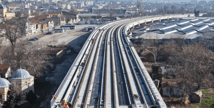 Halkalı-Kapıkule Hızlı Tren Projesi'nin ilk etabında test sürüşleri başlıyor