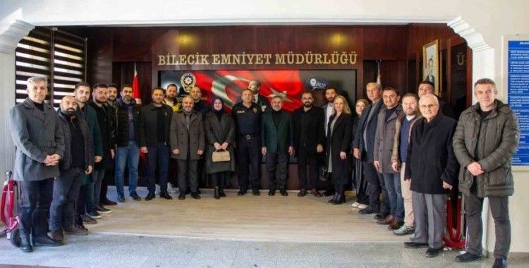 AK Parti Bilecik İl Başkanı Yıldırım, Bilecik İl Emniyet Müdürü Yılmaz ile bir araya geldi
