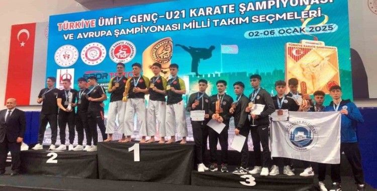 Ortahisar Belediyesi Karate Takımı Ankara’dan 5 bronz madalyayla döndü
