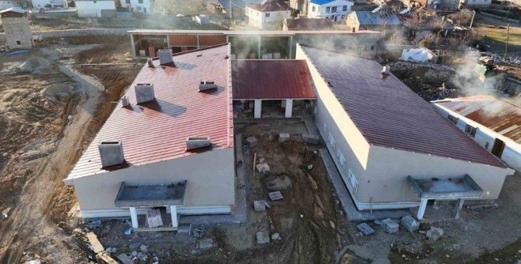 Üçocak Jandarma Karakolu’nun inşa çalışmaları sürüyor
