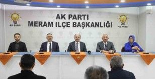 Başkan Altay, AK Parti Selçuklu, Karatay, Meram teşkilatlarıyla buluştu
