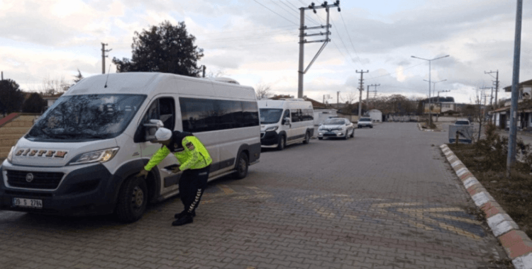 Kırklareli'nde trafik denetimi: 110 araç trafikten men edildi