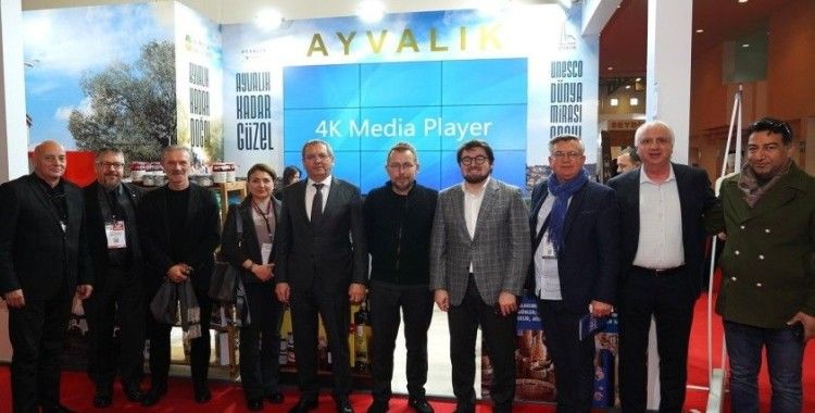 Ayvalık standı EMİTT Fuar’ının ilgi odağı oldu
