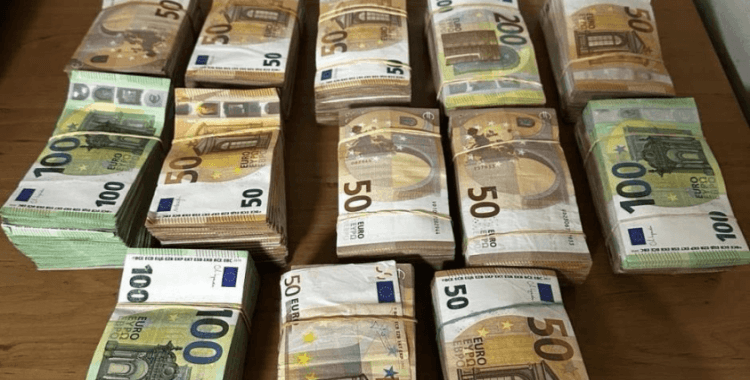 245 bin Euro komşuya kaldı