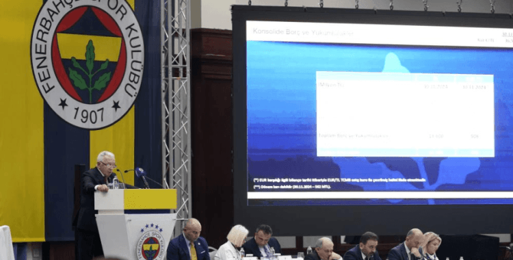 Fenerbahçe'nin borcu 18 milyar 600 milyon TL