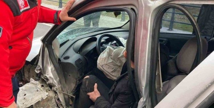 Balıkesir’de trafik kazası: 1 yaralı

